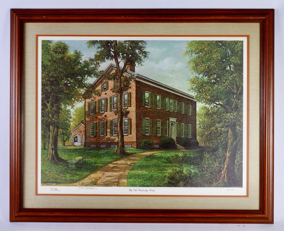 "My Old Kentucky Home" Print by C.W. Vittitow