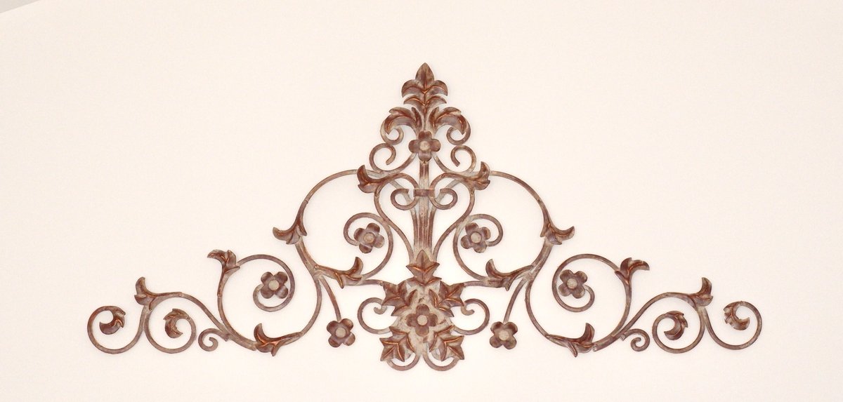 Two Metal Wall Accents