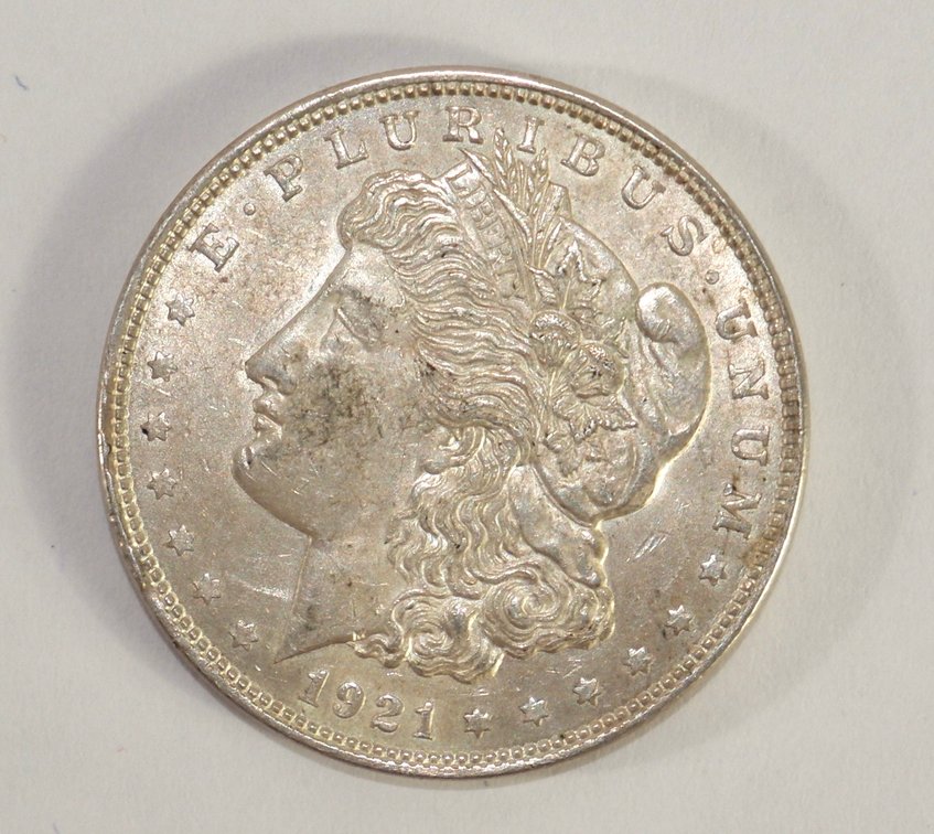 1921 Morgan Silver Dollar