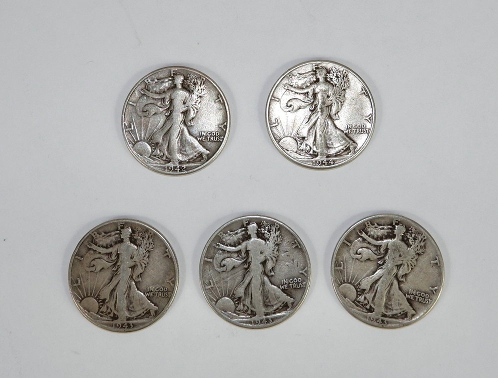 Walking Liberty Half Dollars