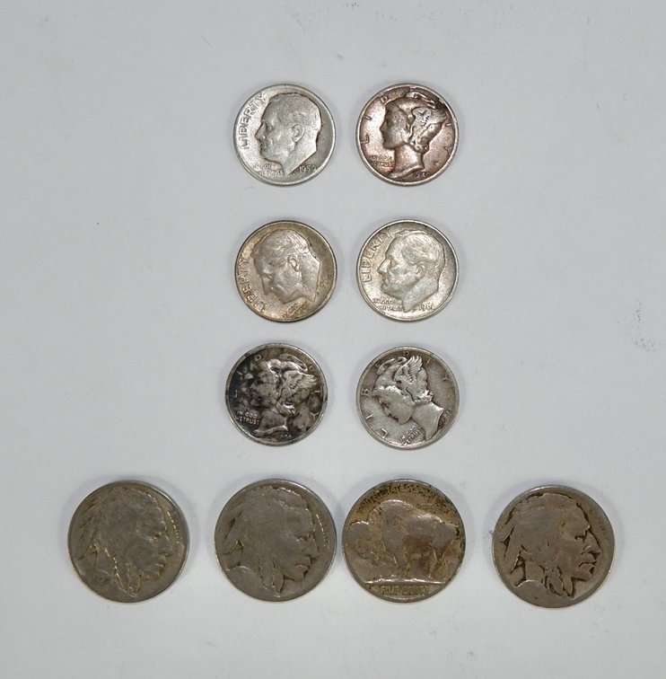 Six Silver Dimes
