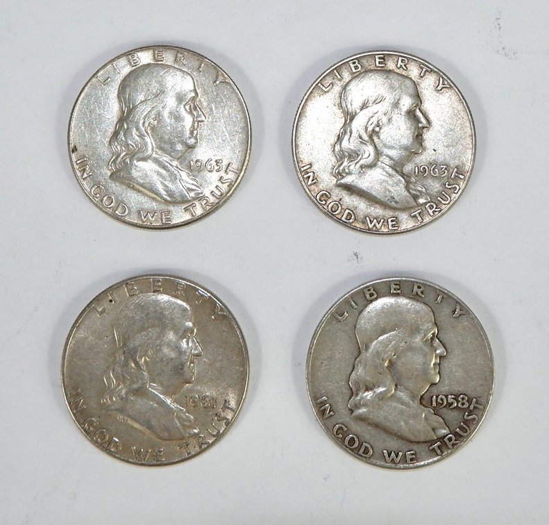 Ben Franklin Half Dollars