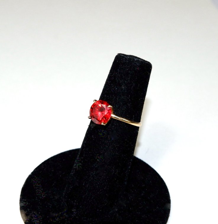 14kt Yellow Gold Solitaire Ring