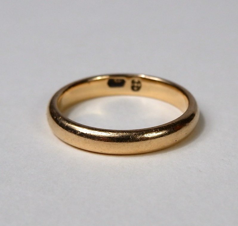 14kt Yellow Gold Men's Wedding Band