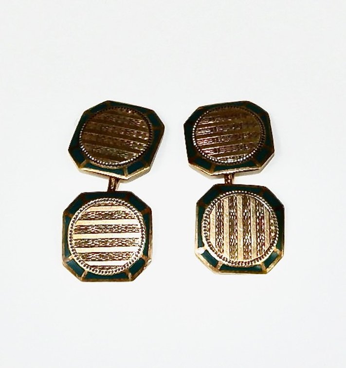 14kt Yellow Gold Cufflinks