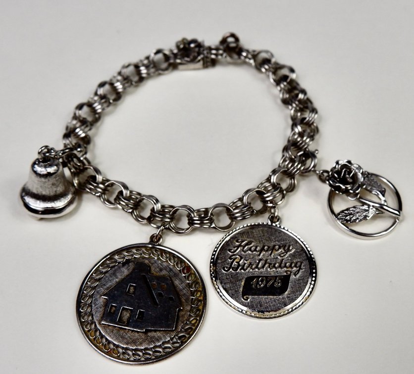 Sterling Silver Charm Bracelet