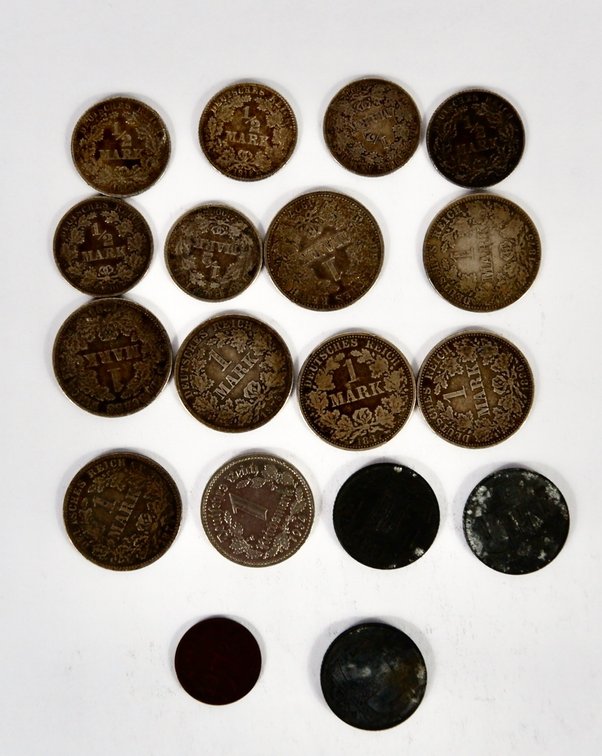 German Reich Empire Silver Coins