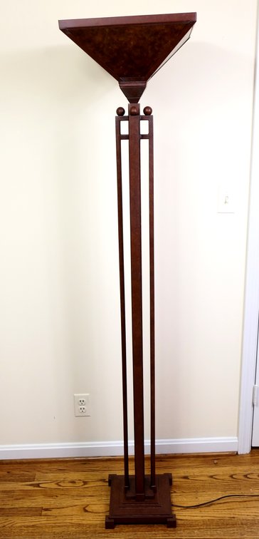 Metal Mission Style Floor Lamp