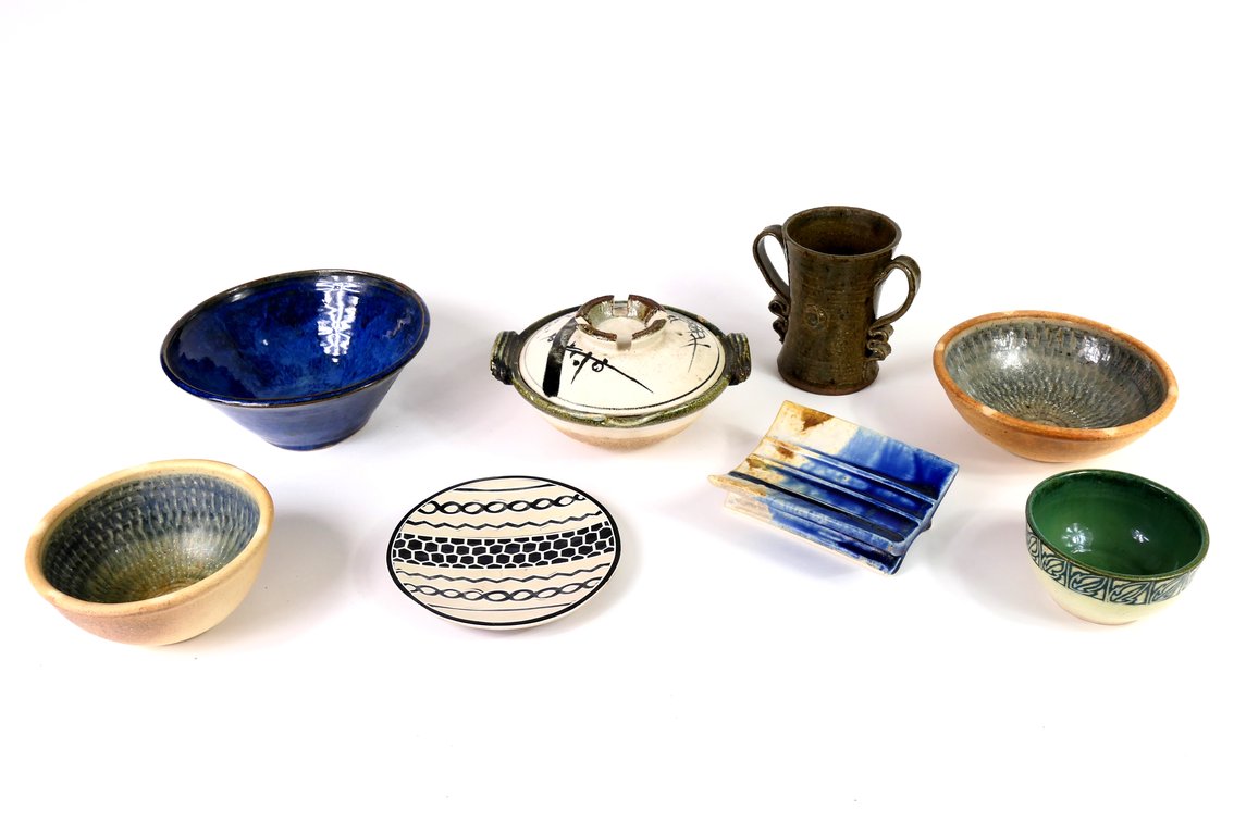 Various Pottery Pieces