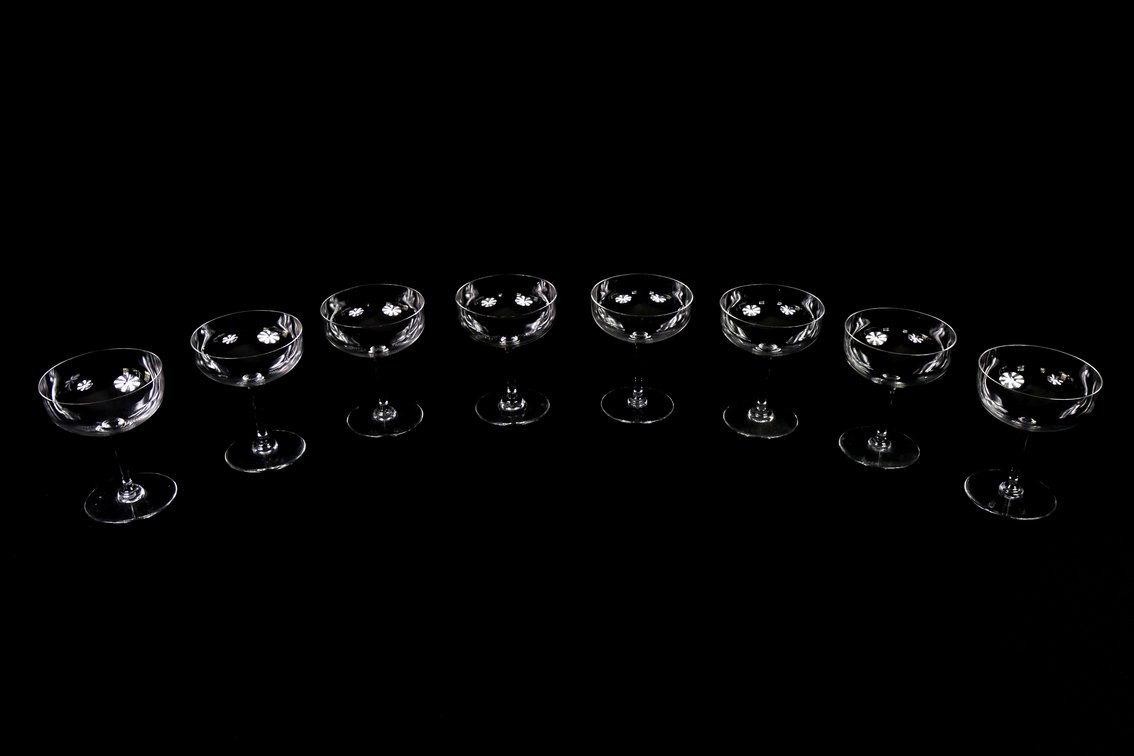 Baccarat Crystal Coupe Glasses