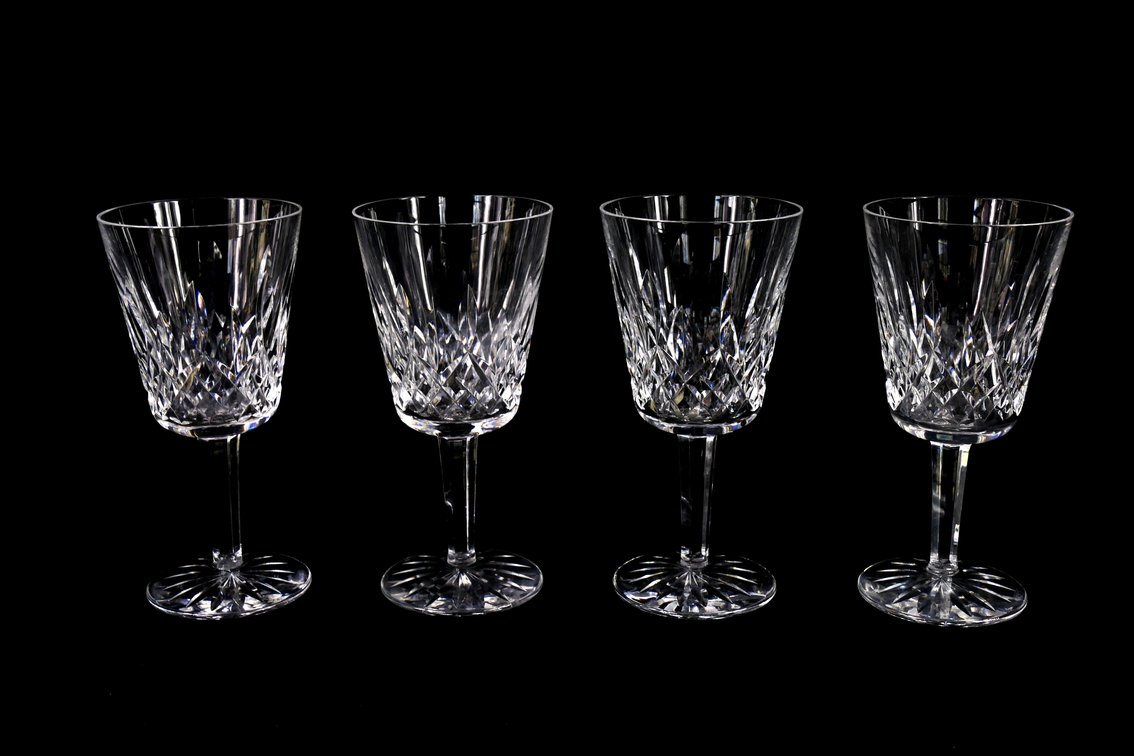Four Waterford Goblets