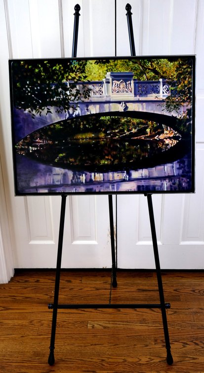 Oil on Canvas, "Bernheim Bridge II"