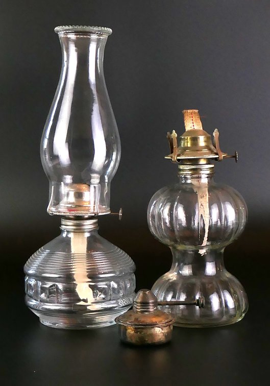 Two Oil Lamps
