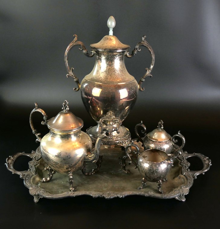 Silverplate Tea Set