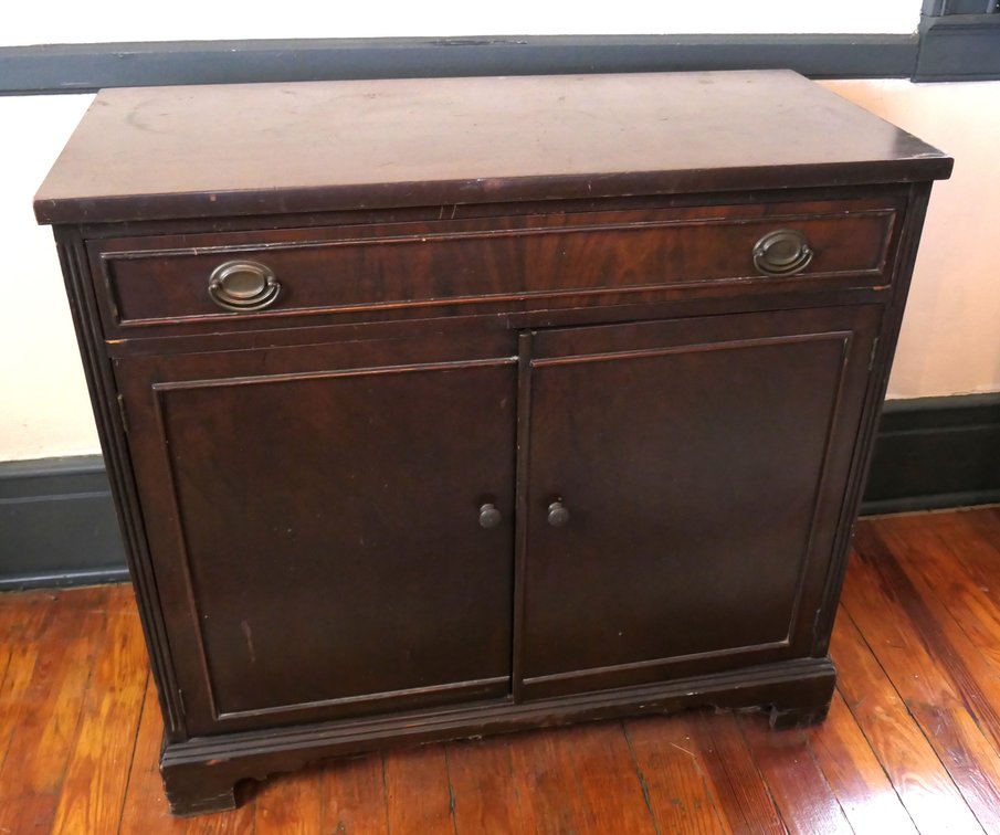 1940's Mahogany Finish Server