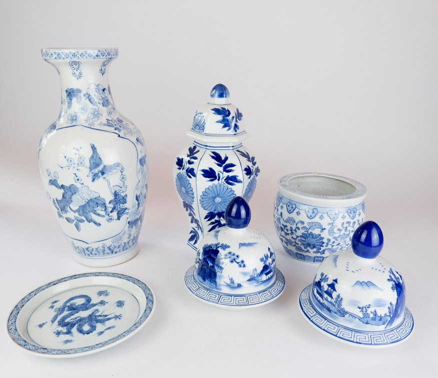 Blue and White Porcelain Collection