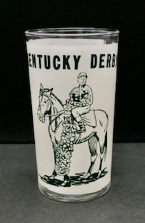 1971 Kentucky Derby Bar Glass