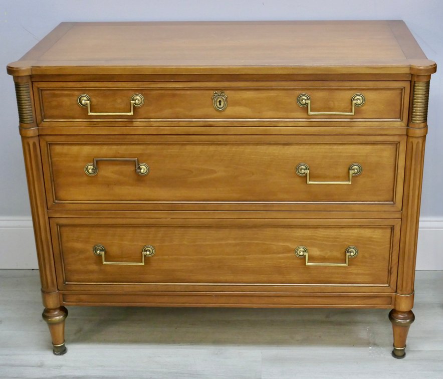 Kindel Cherry Three Drawer Chest