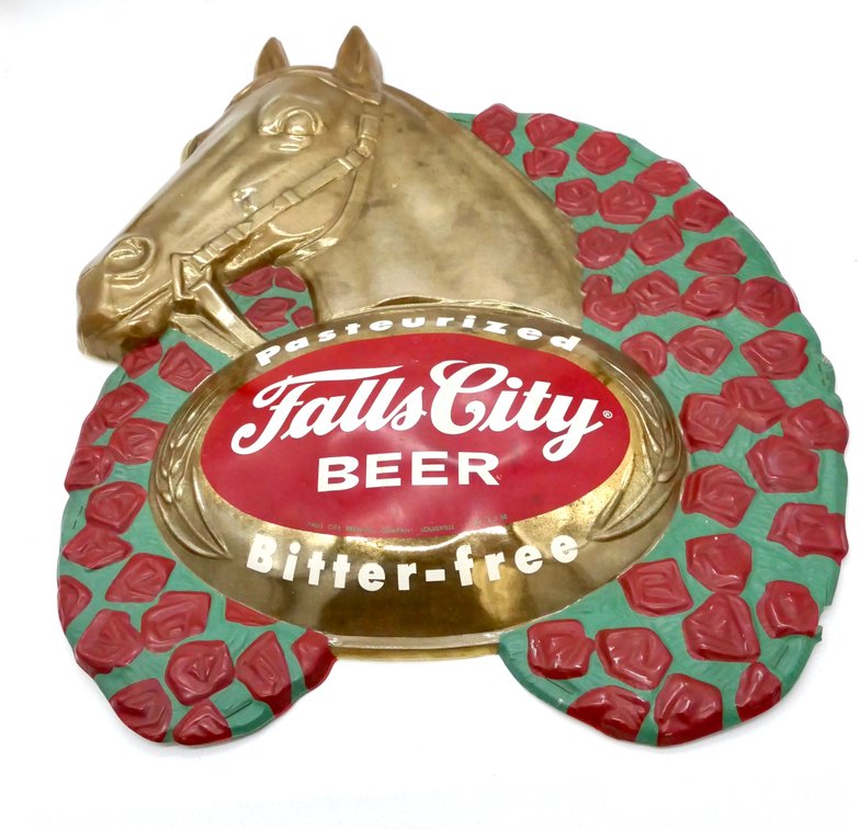 Vintage Falls City Beer Advertising Sign