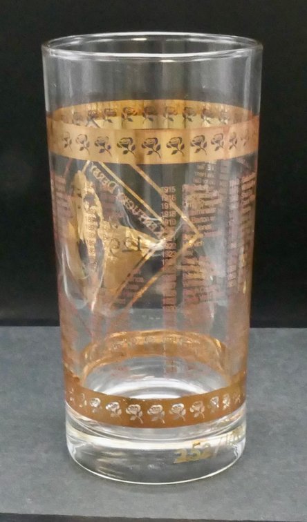 2003 22K Gold Limited Edition Derby Glass