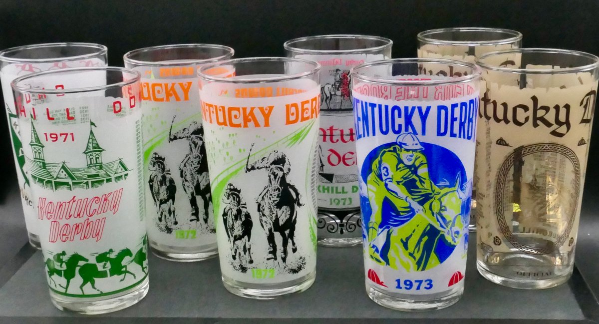 1970-1974 Derby Glasses