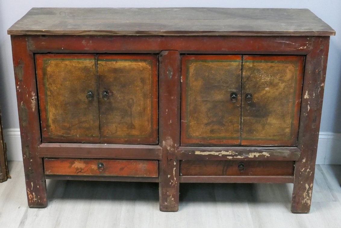 Antique Chinese Mongolian Coffer