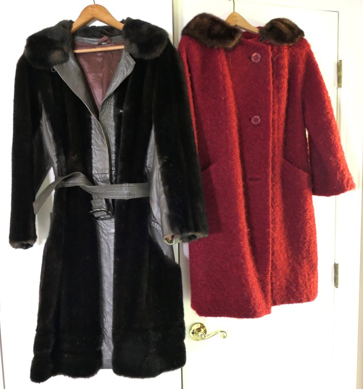 Two Ladies' Winter Coats