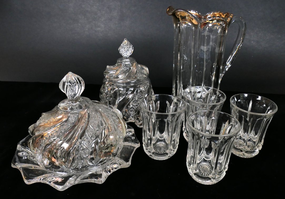 Color Accented Glassware