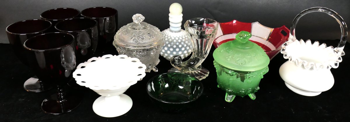 Colorful and Collectible Glassware