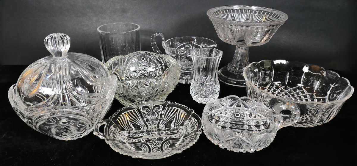 Statement Making Glass Serving Pieces