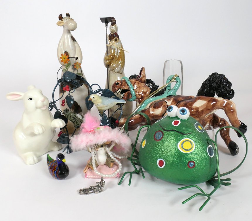 Whimsical Animal Figurines