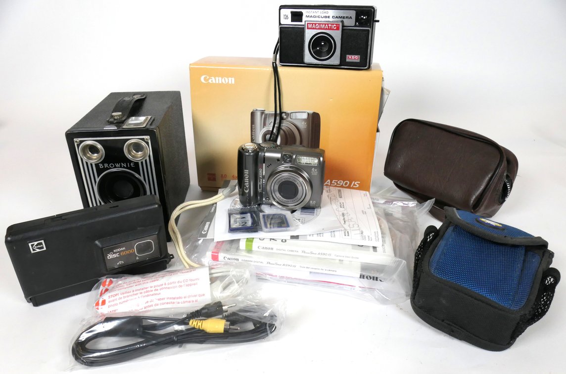 Digital and Film Cameras