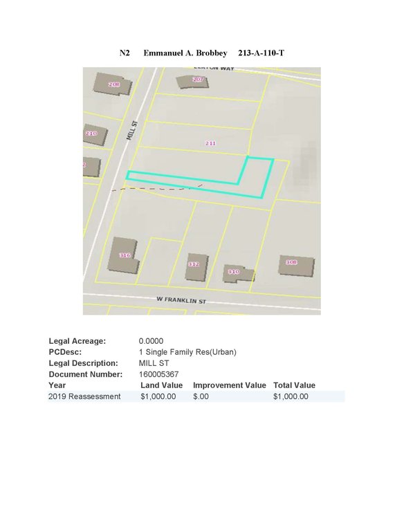Image for NJS1 - Mill Street, Town of Bedford, between W. Franklin & Elkton Way & NJS2 - Mill Street, Town of Bedford, between W. Franklin & Elkton Way & NJS3 - Mill Street, Town of Bedford, between W. Franklin & Elkton Way