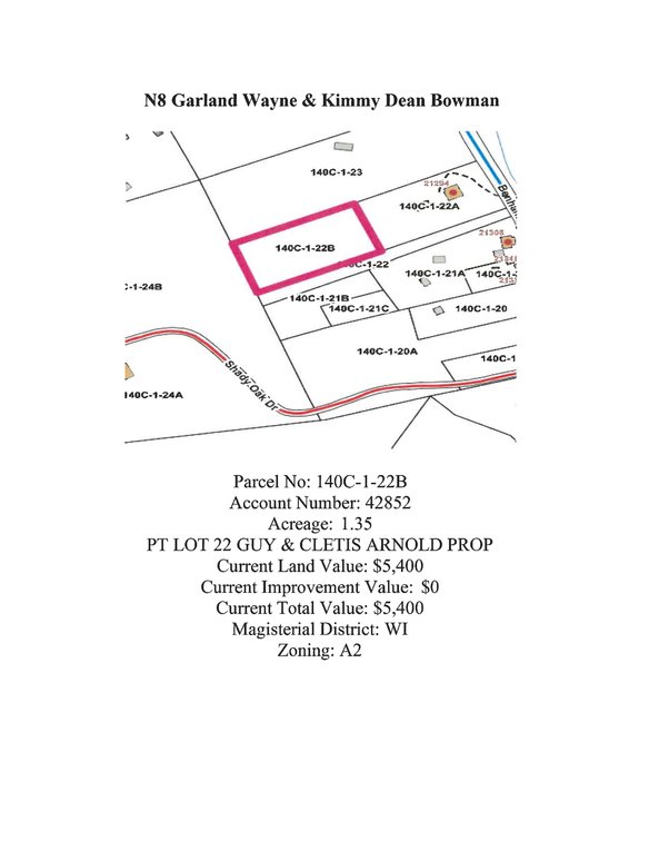 Image for REDEEMED NJ8 - 1.35 acre +/- off of Benhams Road, Bristol