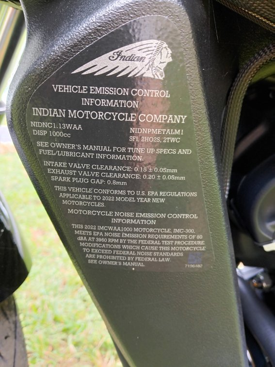 Image for 2022 Indian Scout : Online Bidding