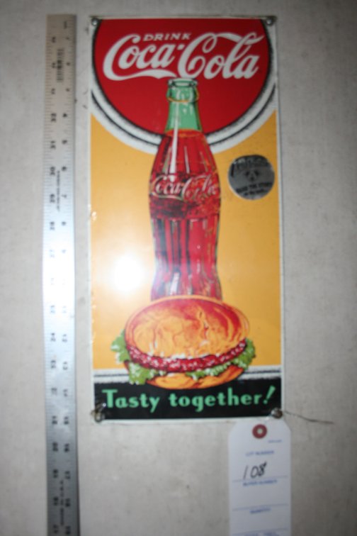 Image for Coca Cola Metal Sign