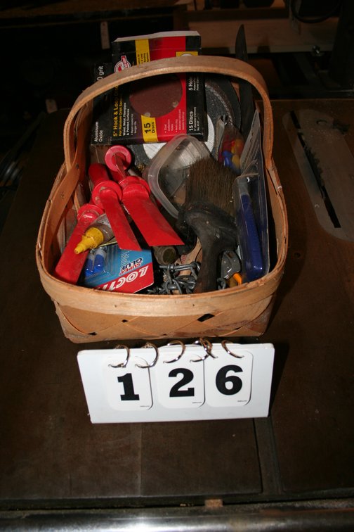 Image for Basket of Misc Items