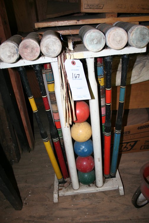 Image for Vintage Croquet Set