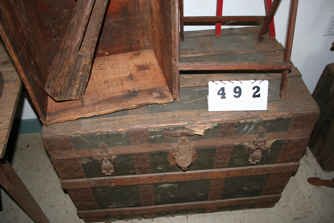 Image for Trunk, Table, Lambert Wood Box