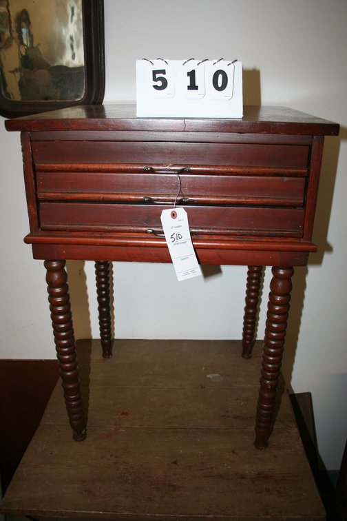 Image for Spool Cabinet Turned Legs