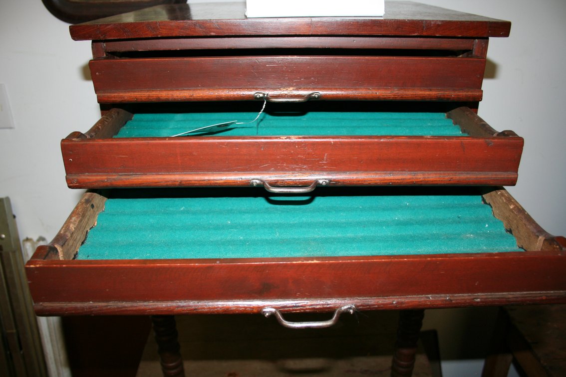 Image for Spool Cabinet Turned Legs