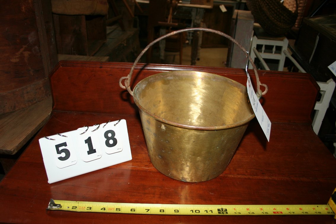 Image for Brass Kettle Iron Handle