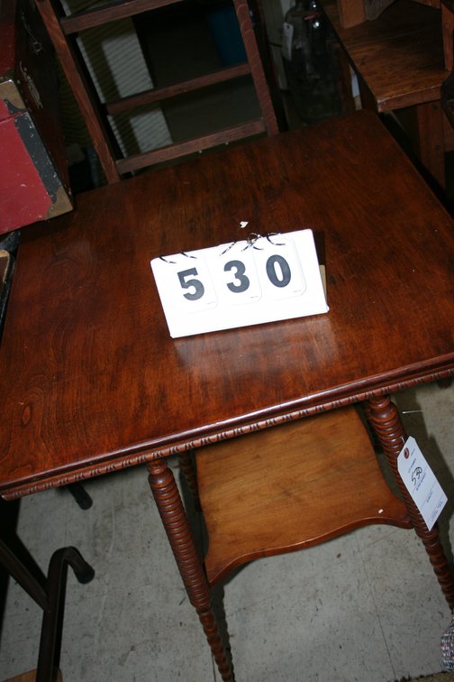 Image for Pine Table Turned Legs