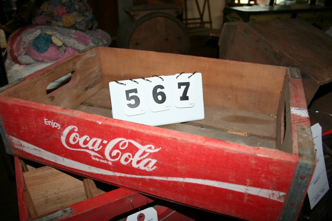 Image for Coca Cola Wooden Crate