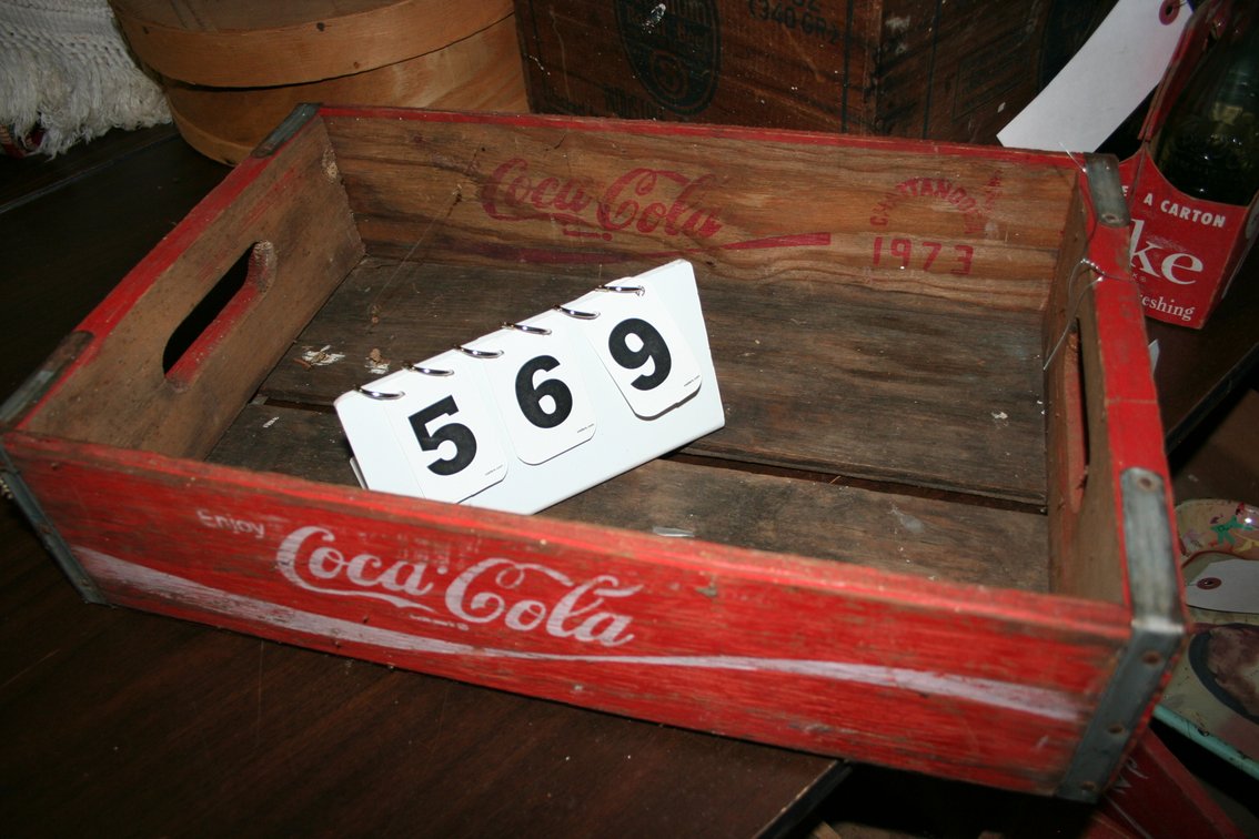 Image for Coca Cola Wooden Crate