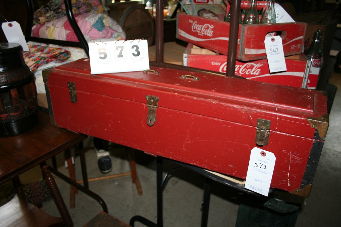 Image for Antique Wooden Carpenters Box