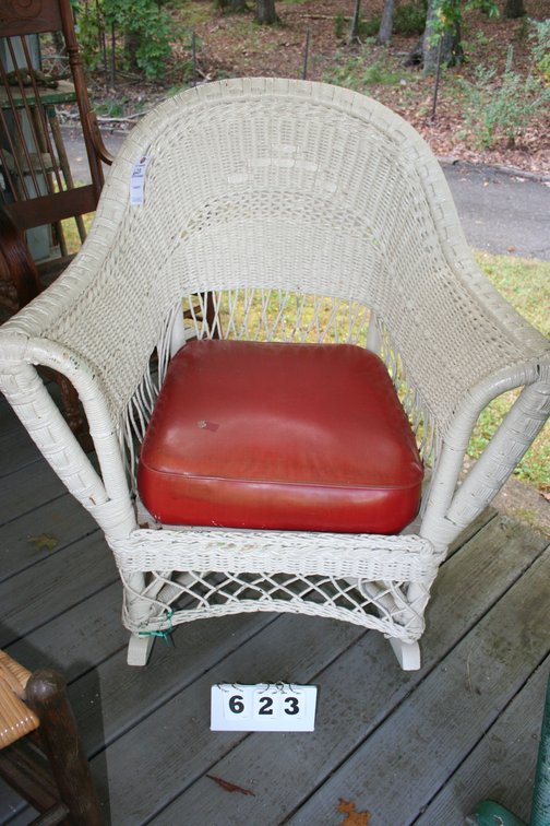 Image for Antique Wicker Rocker