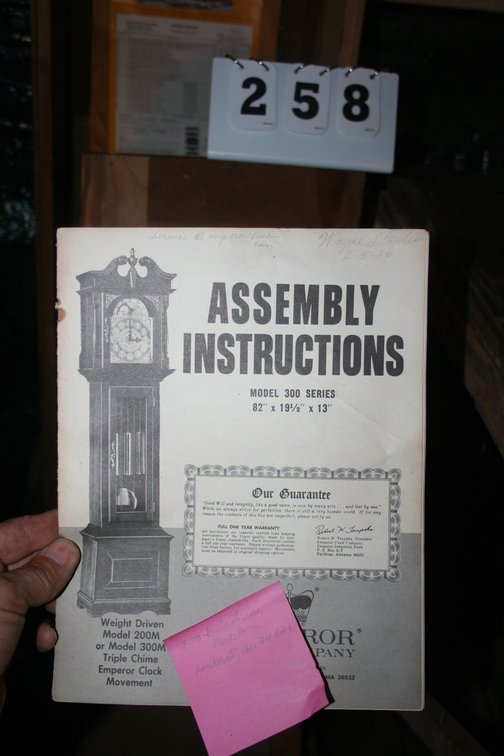 Image for Grandfather Clock (Wooden)