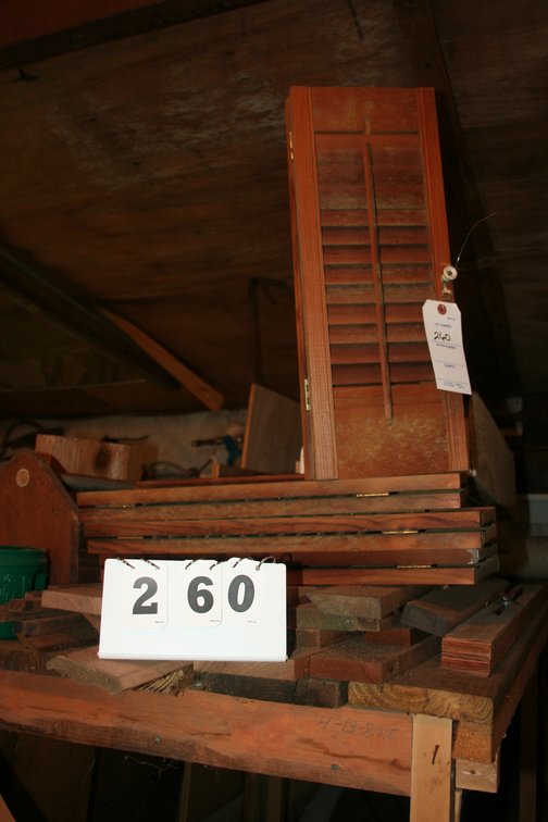 Image for Misc Shutters / Wood Pieces