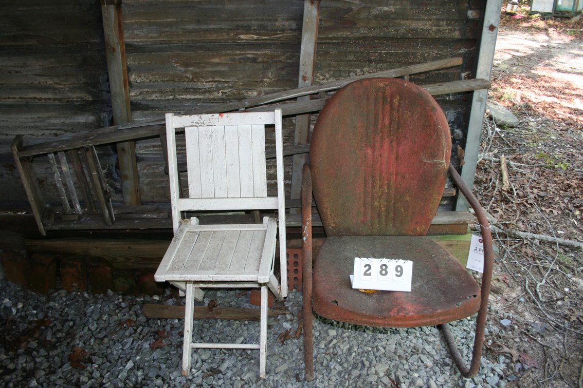 Image for 2 Chairs & Ladder